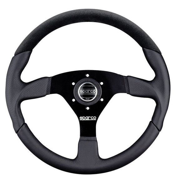 Sparco Steering Wheel - L505 Lap 5 Blk/Blk/Blk