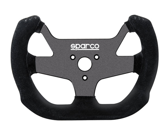 Sparco F10A Suede Black Steering Wheel