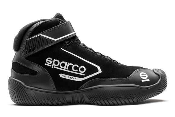 Sparco Shoe Pit Stop 2 Black - Size 8