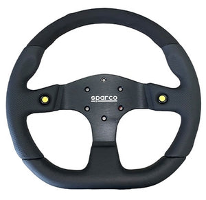 Sparco Steering Wheel - L999 Mugello Blk/Blk/Bl