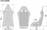 Sparco Seat EVO Perforated Carbon Black