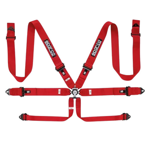 Sparco Belt 6pt 3in Aluminum