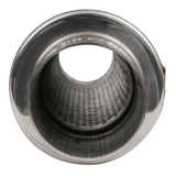 Absorption Muffler 409SS - 2.5" Inlet Centered/Outlet Centered 14"X4"X20" Round Case