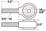 SPC 15730 - xAxis™ Rod End Ball Joint