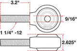 SPC 15742 - xAxis™ Rod End Ball Joint