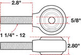 SPC 15748 - xAxis™ Rod End Ball Joint