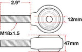 SPC 15771 - xAxis™ Rod End Ball Joint