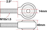 SPC 15787 - xAxis™ Rod End Ball Joint