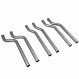 Exhaust S-Bend Assortment - 2.5" Tubing Various Offsets - Set of 6