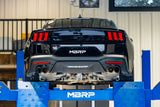 Ford Mustang 15+ Armor BLK Series - Quad Black-Coated Tips