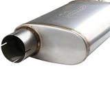 VR304 Muffler 304SS - 2.5" Inlet Offset/Outlet Centered