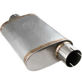 VR304 Muffler 304SS - 2.5" Inlet Offset/Outlet Centered