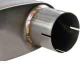 VR304 Muffler 304SS - 2.5" Inlet Offset/Outlet Centered