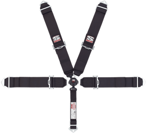 RCL-X 2X2 AJ Pull Down Camlock Harness Black