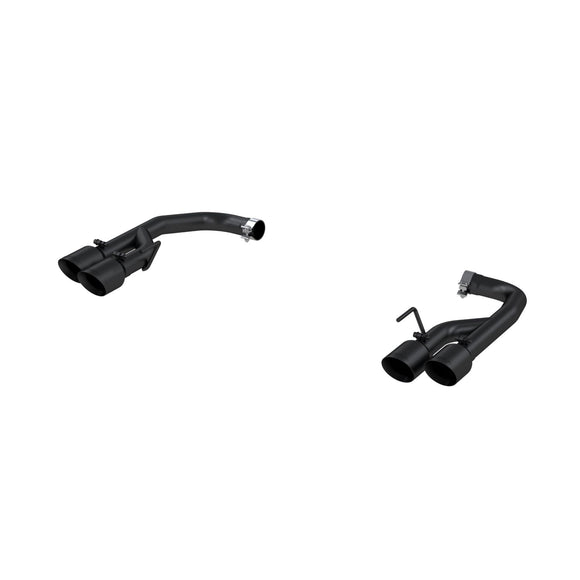 Ford Mustang GT 18-23 Armor BLK Series - Black-Coated Tips