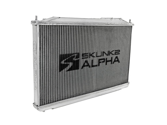 Alpha Series Full-Size Dual-Core Aluminum Radiator - 06-11 Honda Civic Si