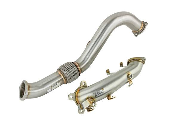 Alpha Series Downpipe 76mm - 16-20 Honda Civic 1.5T