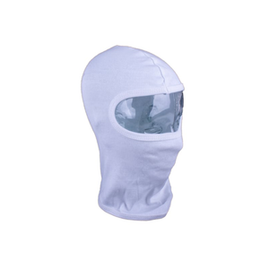 Cotton Balaclava Head Sock White