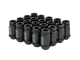 Forged Lug Nut 12x1.25 Black Anodized (Set of 20)