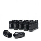 Forged Lug Nut 12x1.5 Black Anodized (Set of 16)