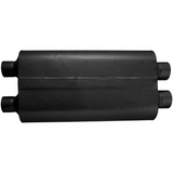 70 Series Chambered Muffler - 2.25" Inlet Dual/Outlet Dual