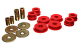 Energy Suspension 03-05 Mitsubishi Lancer EVO 8 Rear Differential / Mustache Bar Bushing Set