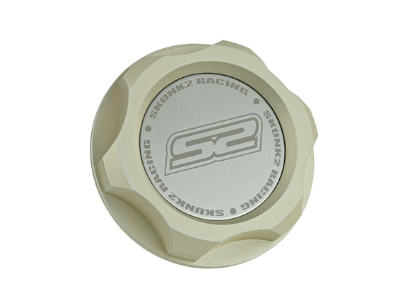 Billet Oil Cap Raw - Fits Most Honda / Acura