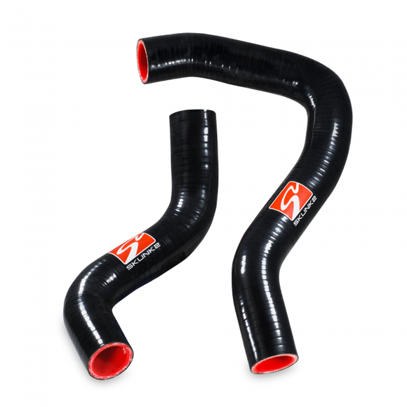 Silicone Radiator Hose Kit Black - 02-05 Honda Civic Si