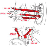 SPC 67289 - 5 Arm Set - Honda Accord CL7/8/9 03-07 / Acura TSX CL9 04-08