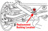 SPC 67668 - Rear Toe Cam & Bushing - Subaru Outback 00-09