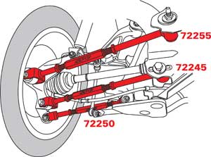 SPC 72240 - Rear Kit (3) - Infiniti M35h/M37/M56/Q50/Q60/Q70 11-23