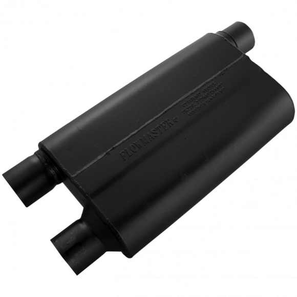 80 Series Crossflow Chambered Muffler 409S - 2.5