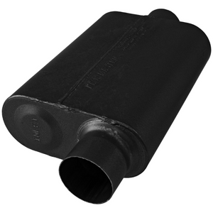 Super 44 Chambered Muffler 409S - 3" Inlet Offset/Outlet Centered