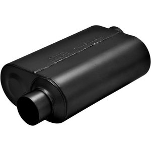 Super 40 Chambered Muffler 409S - 3" Inlet Offset/Outlet Offset