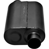 Super 40 Chambered Muffler 409S - 3" Inlet Offset/Outlet Offset