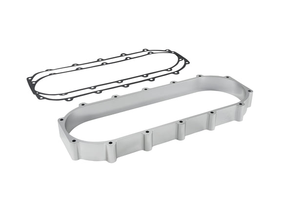 Ultra Series Race 2-Liter Intake Manifold Plenum Spacer Silver - Honda B/ K-Series