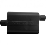 Super 44 Chambered Muffler - 2.5" Inlet Centered/Outlet Offset