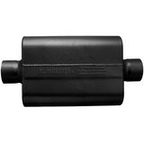 40 Series Delta Flow Chambered Muffler - 3" Inlet Centered/Outlet Centered