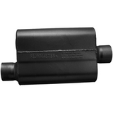 40 Series Delta Flow Chambered Muffler - 3" Inlet Offset/Outlet Centered