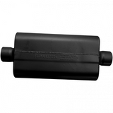 50 Series Delta Flow Chambered Muffler - 3" Inlet Centered/Outlet Offset