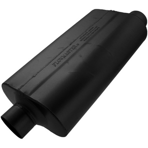 50 Series HD Chambered Muffler - 3" Inlet Offset/Outlet Centered