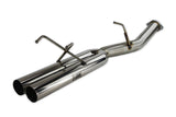 EP (Straight Pipes) Dual Tip Exhaust - Nissan 240SX S13 89-94 - 3"