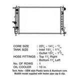 Saturn L100 2.2L 01-02 OEM Plastic Radiator