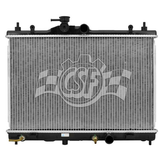 Nissan Versa 1.8L 07-09 OEM Plastic Radiator Without Variable Trans