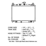 Mazda 2 1.5L 11-14 OEM Plastic Radiator