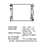 Hyundai Veloster 1.6L 13-17 OEM Plastic Radiator
