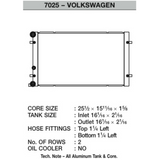 Volkswagen Golf/GTI/Jetta/GLI 99-06 Radiator