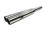 Universal 3" Dual Tips - 40" Length - 16" to Dual 24"