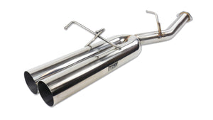 EP (Straight Pipes) Dual Tip Exhaust - Nissan 240SX S13 89-94 - 4"