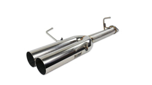 EP (Straight Pipes) Dual Tip Exhaust - Nissan 240SX S14 95-98 - 4"